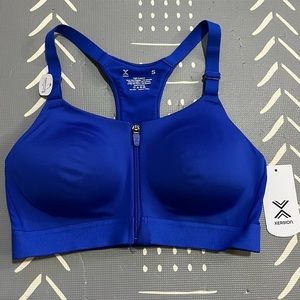 NWT Xersion Bright Blue Sports Bra Size S